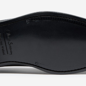 Closeup of Leather sole
