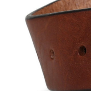 Closeup of Vegetable tanned calf leather