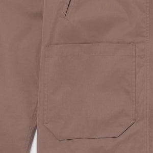 Closeup of 2 external patch pockets & 2 side entry pockets