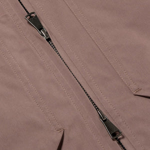 Closeup of Double zip