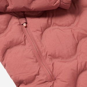 Closeup of 2 external zip pockets