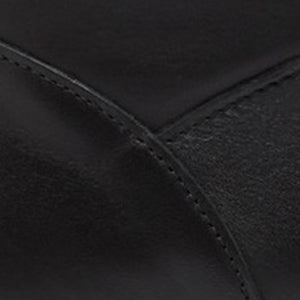 Closeup of Calf leather upper