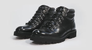 Closeup of Calf leather upper