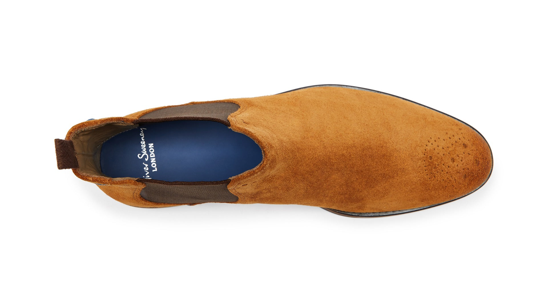 Burrows Tan Suede