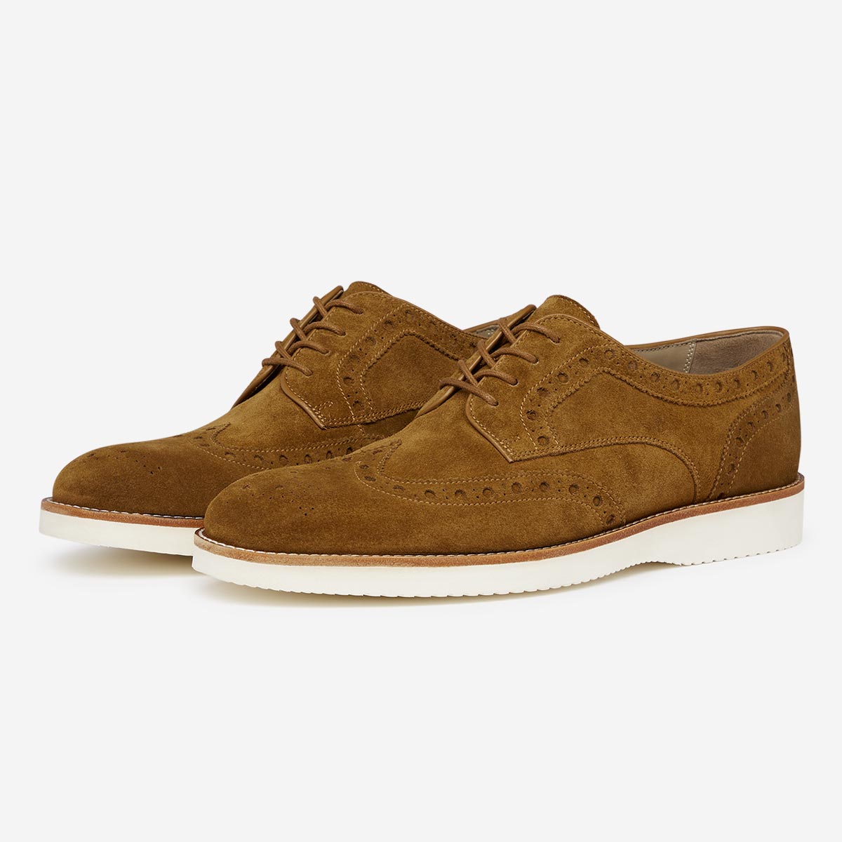 Baberton Whiskey Men's Suede Derby Shoes Oliver Sweeney
