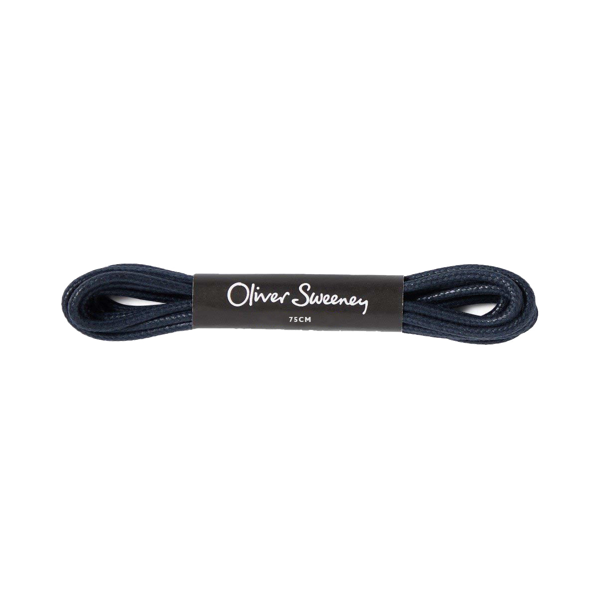Short Round Navy Laces