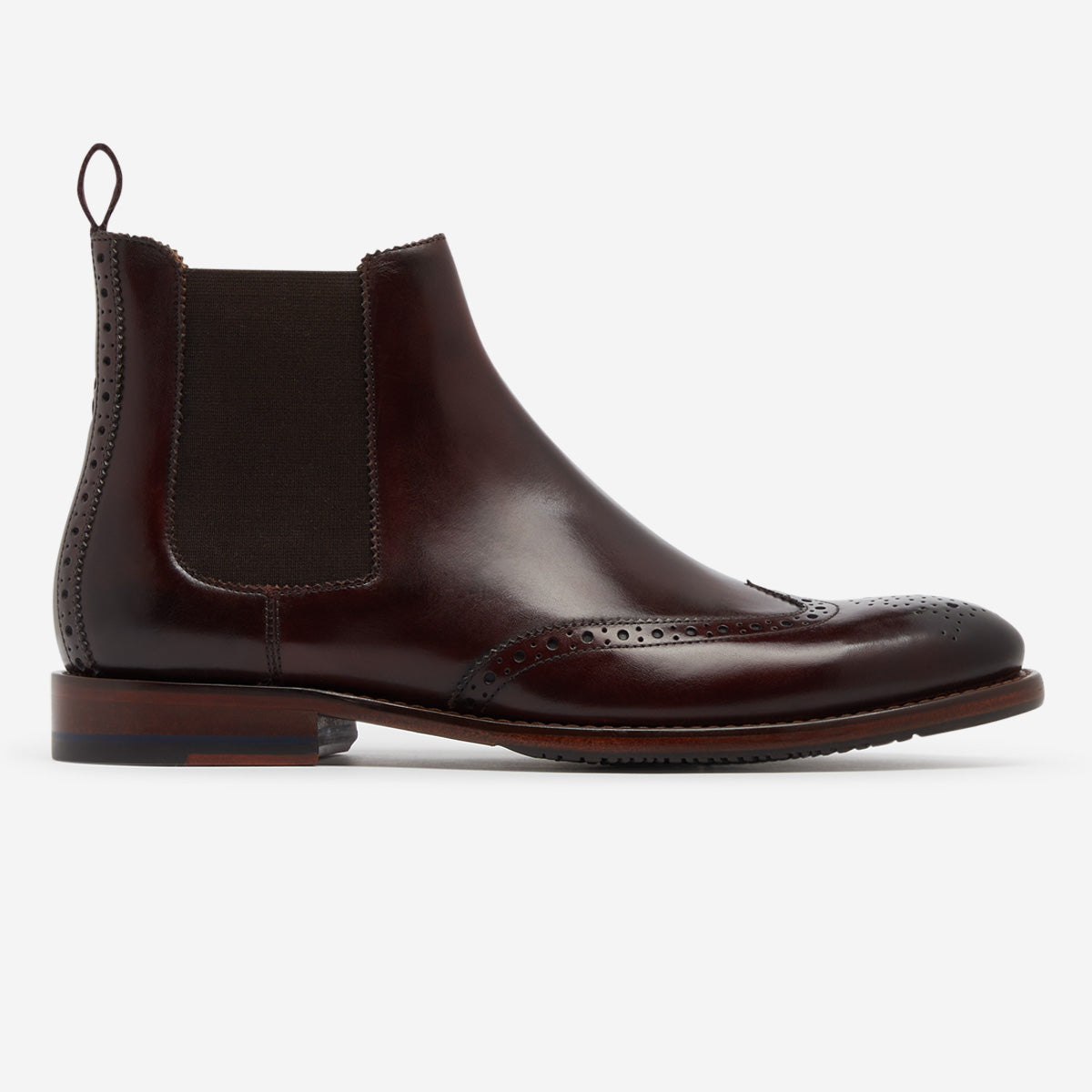 Portrush Burgundy| Leather Chelsea Boots | Men's Boots | Oliver Sweeney