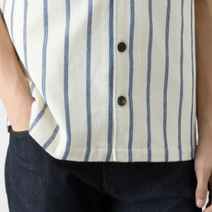 Closeup of Straight hem