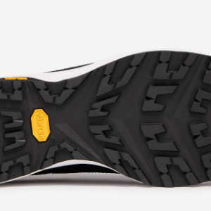 Closeup of Vibram cleated rubber sole