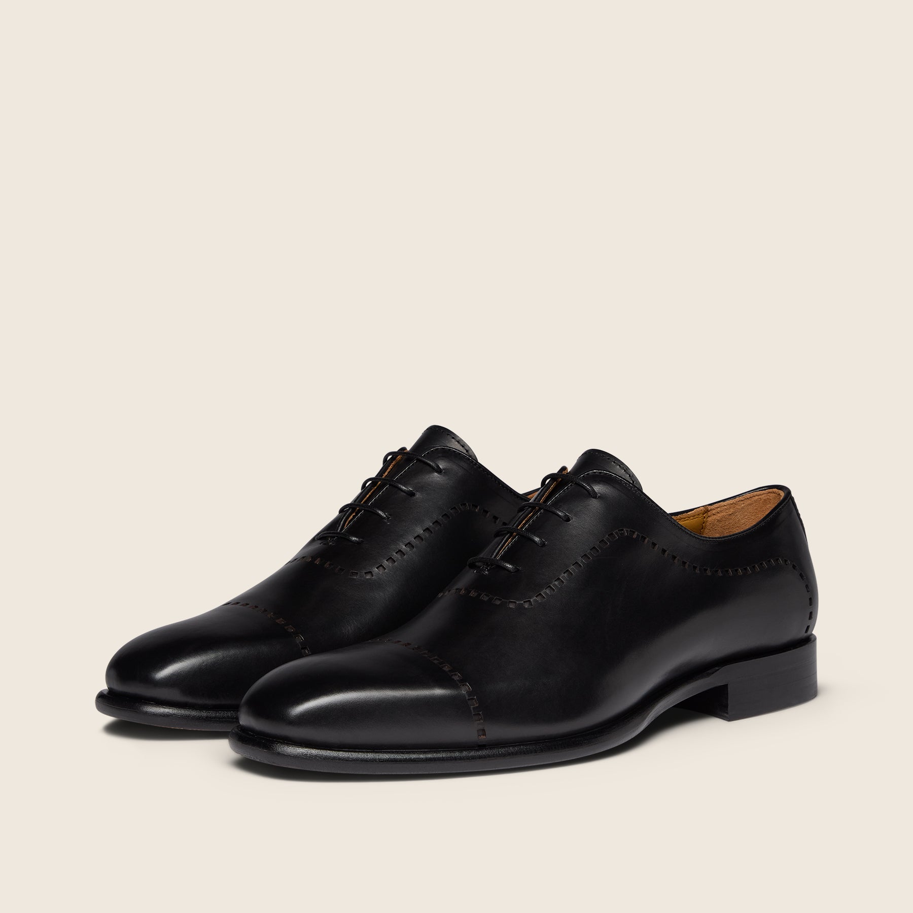 ピューパ様 PULB | Real Leather Derby Shoes Povoa Black | Men's Leather Derby Shoes| Oliver Sweeney