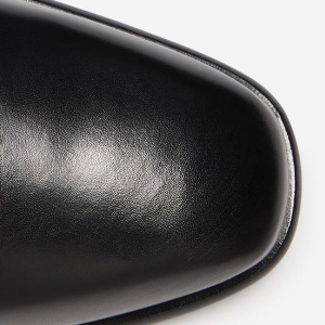 Closeup of Hand-polished toe