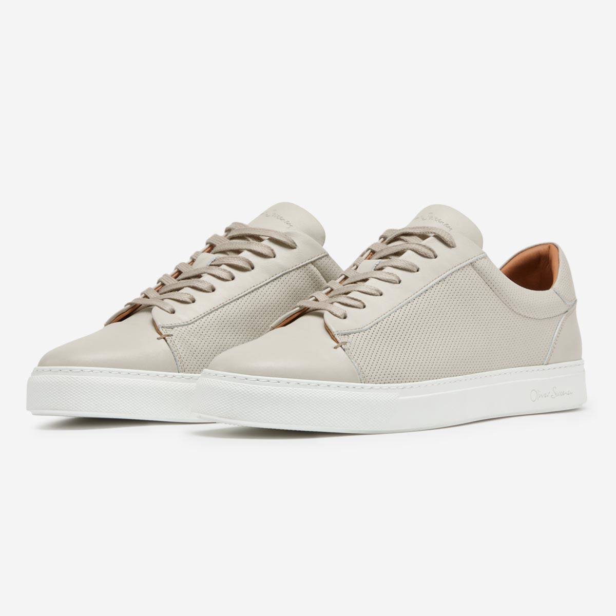 Almada Off White Trainers | Men's Trainers | Oliver Sweeney