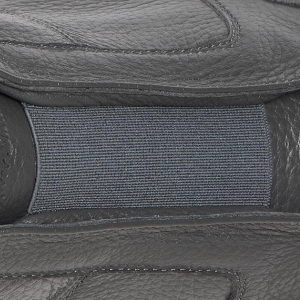 Closeup of Elasticated facings