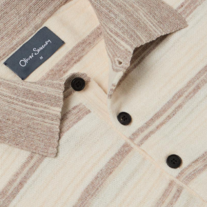 Closeup of 3 buttoned placket