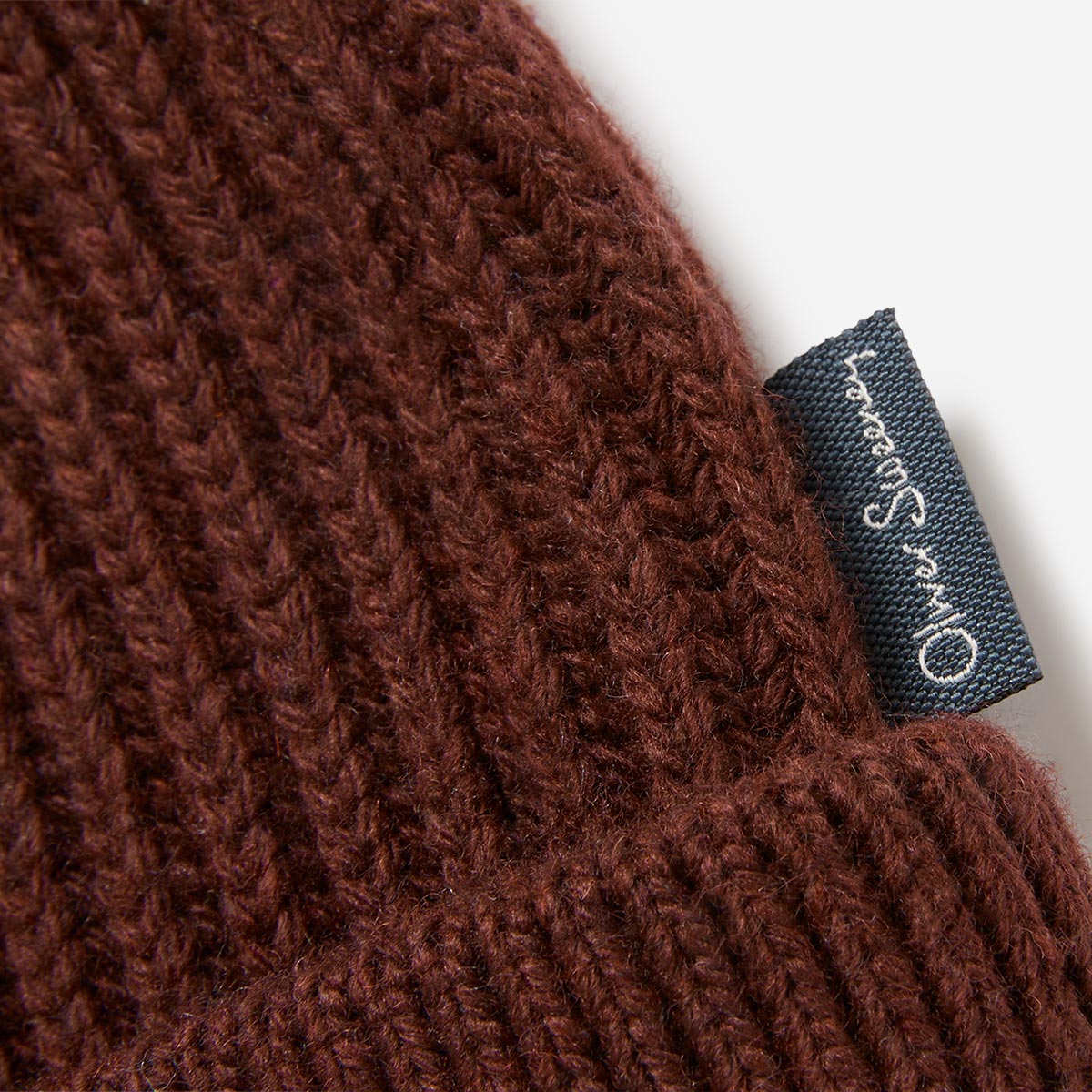 Beccles Burgundy Wool Beanie Men's Hats Oliver Sweeney