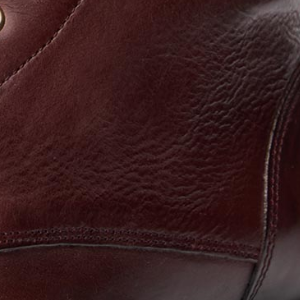 Closeup of Calf leather lining