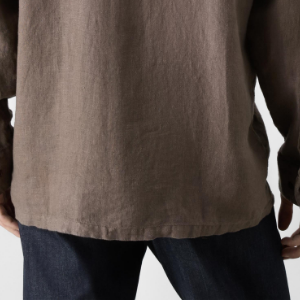 Closeup of Straight hem