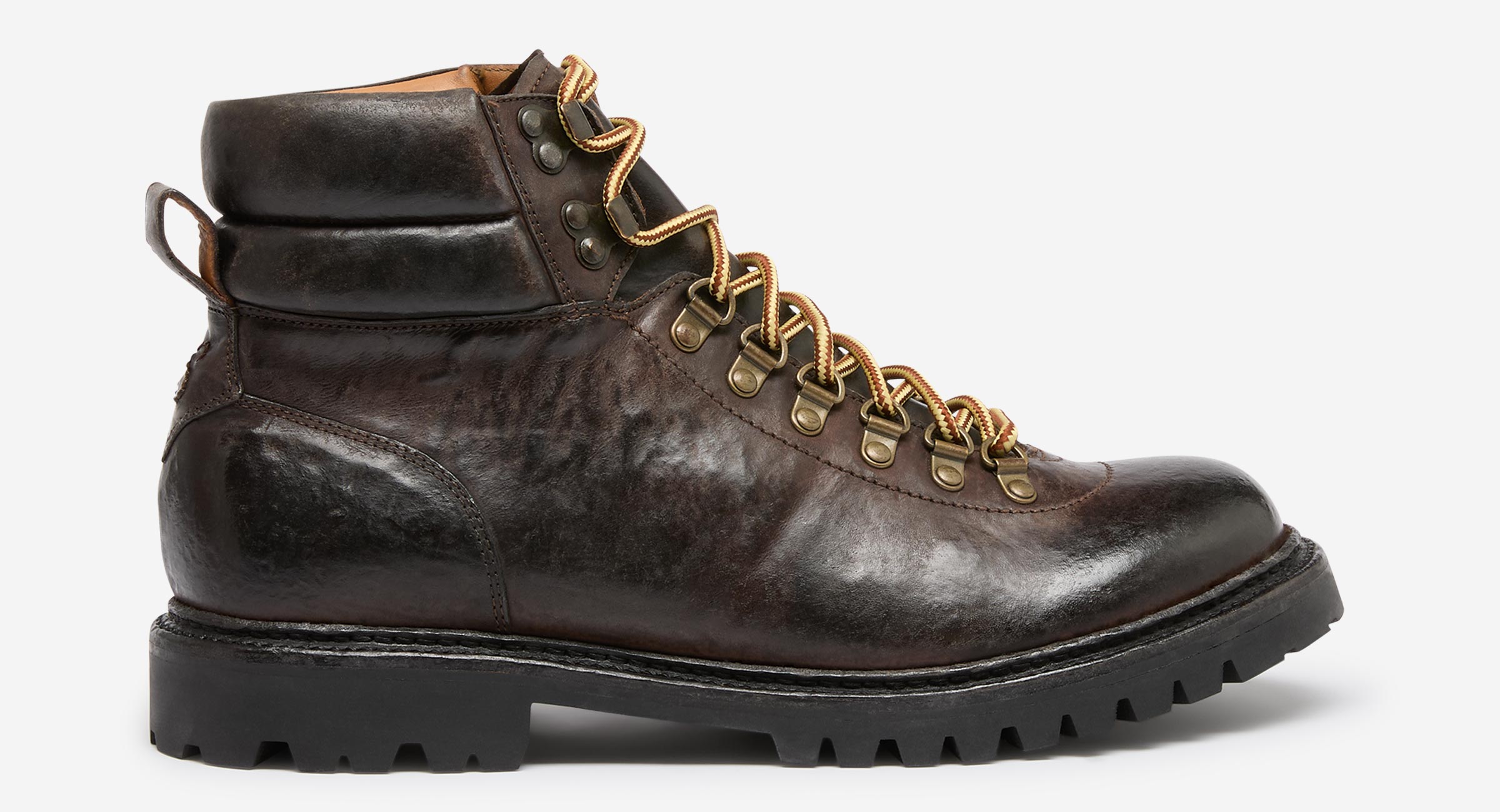 Burford Dark Brown Hiker Boots Men's Boots Oliver Sweeney