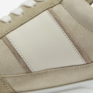 Closeup of Tonal leather quarter detail