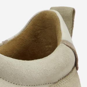 Closeup of Heel pull tabs