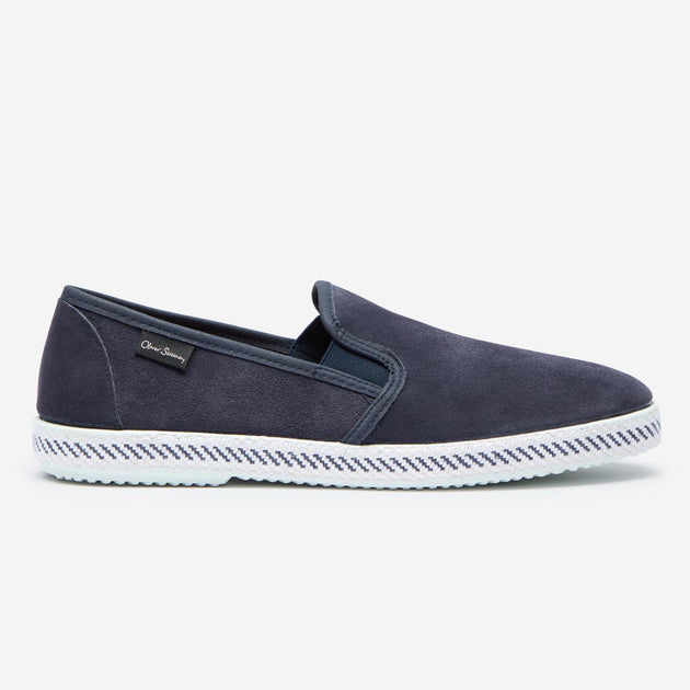 Campomar Navy Suede