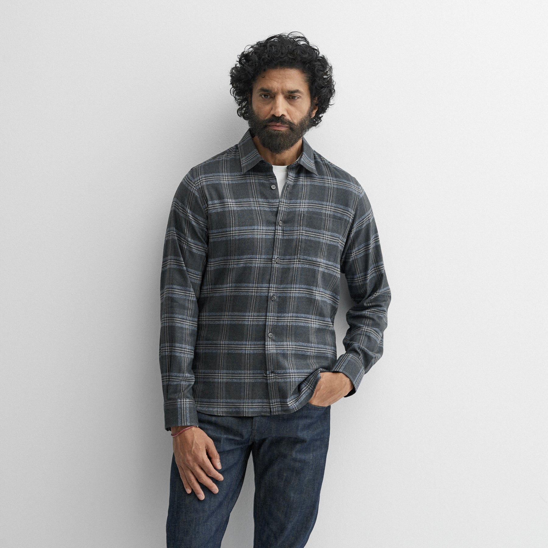 Censo Charcoal/Grey Check