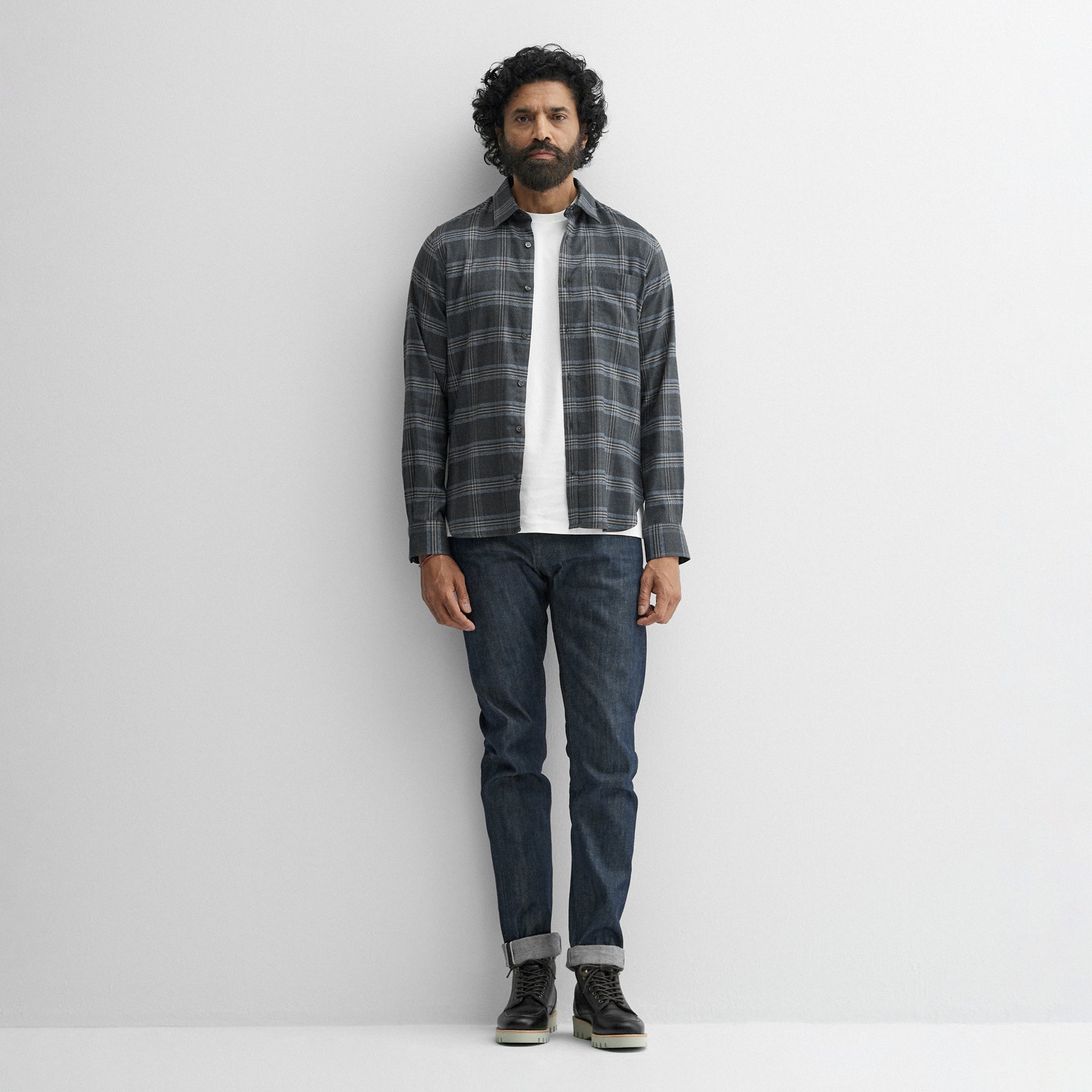 Censo Charcoal/Grey Check