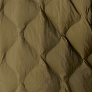 Closeup of Onion quilted pattern