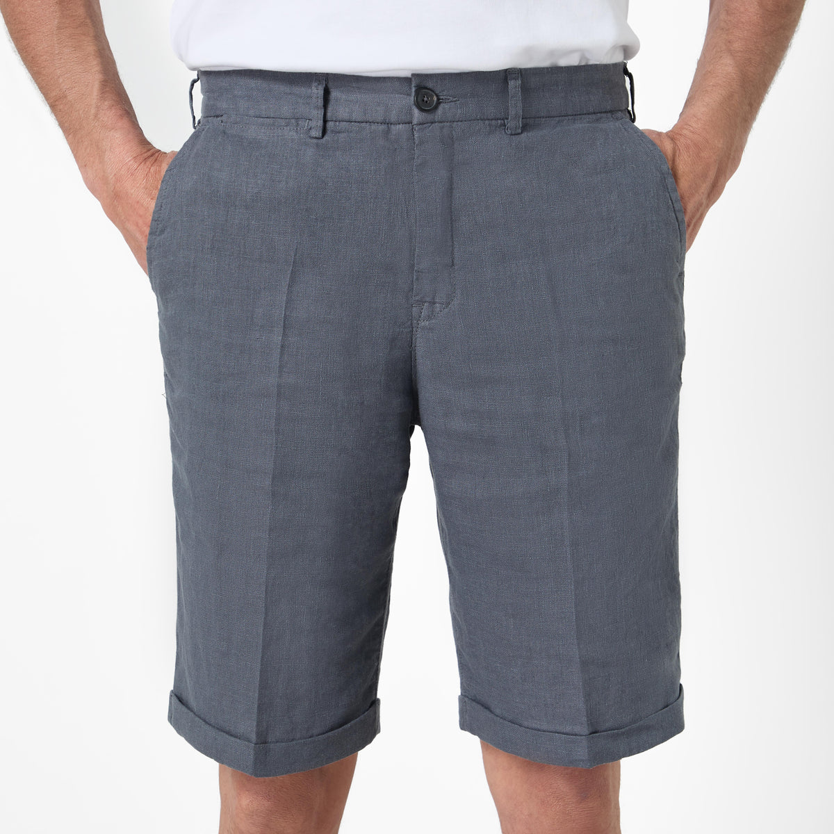 Chatham Grey Shorts | Men's Shorts | Oliver Sweeney