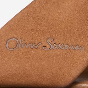 Closeup of Debossed logo