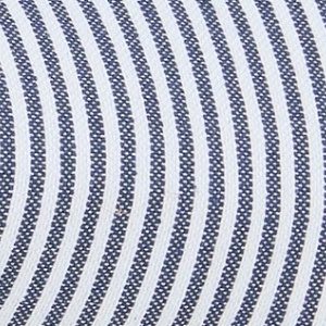 Closeup of Cotton/Linen blend upper