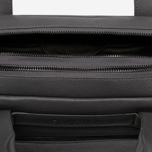 Closeup of 2 internal pouch pockets