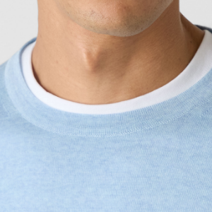 Closeup of Crew neck