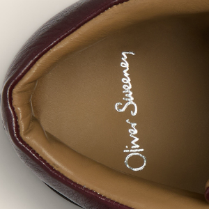 Closeup of Leather lining