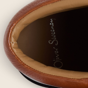 Closeup of Leather lining