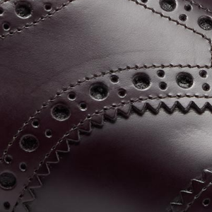 Closeup of Calf leather lining
