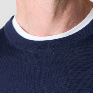 Closeup of Crew neck