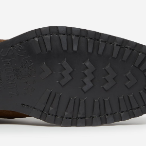 Closeup of St. Moritz rubber sole