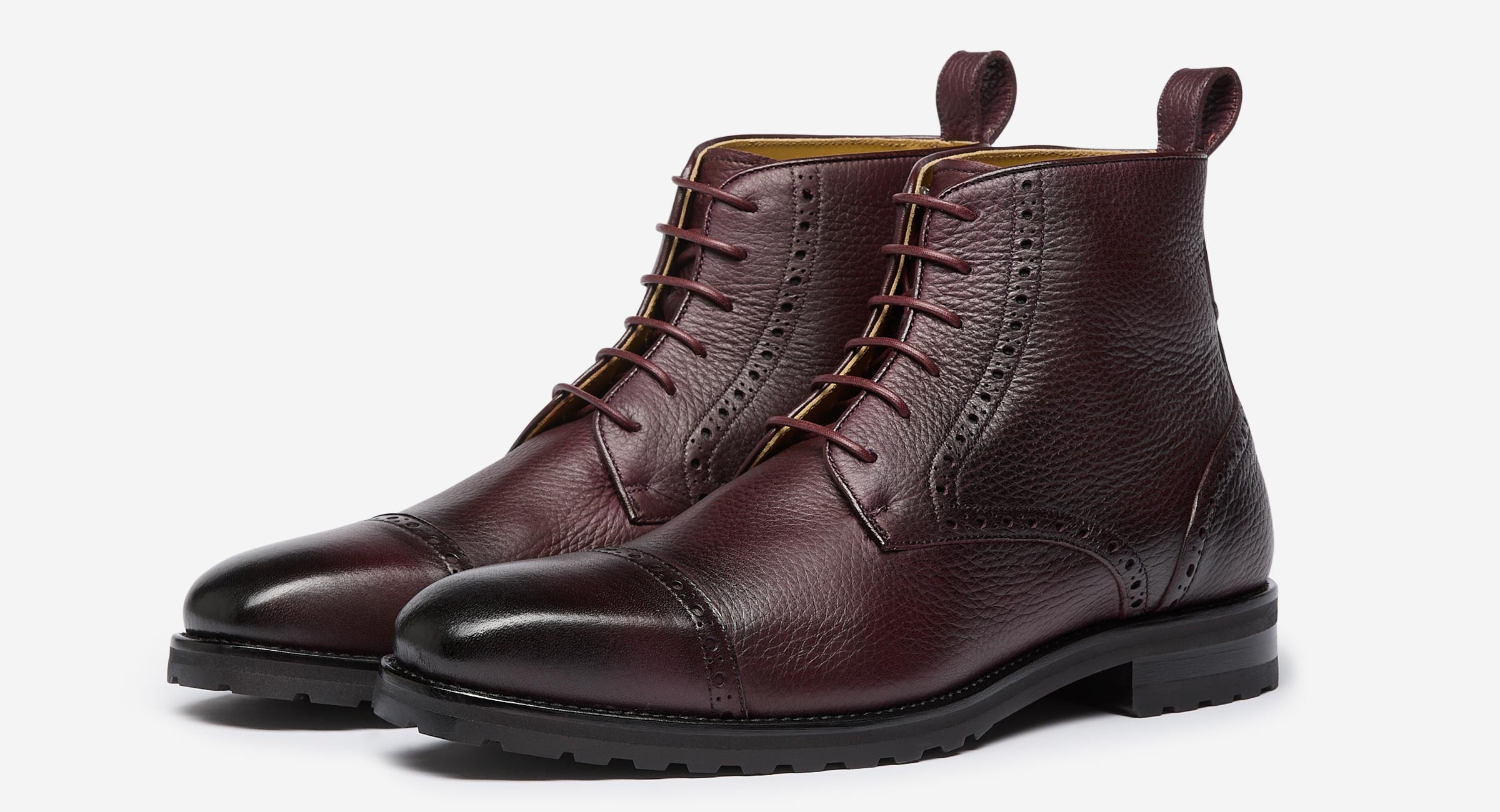 Brosus cap toe boot shop