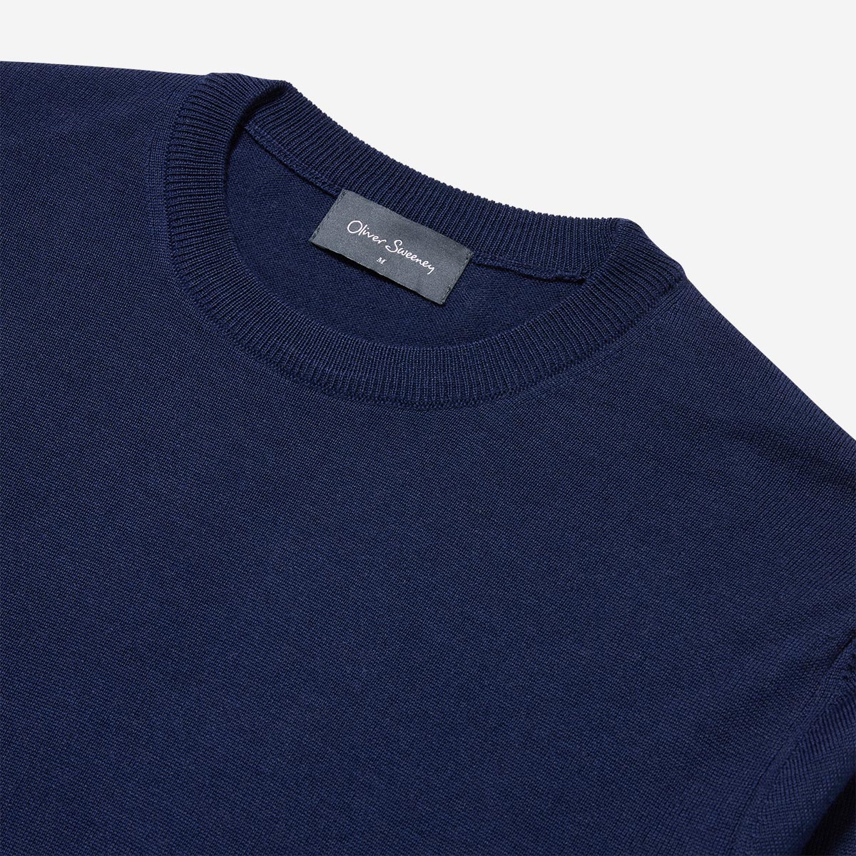 Cosford Mid Blue | Men's Knitwear | Oliver Sweeney
