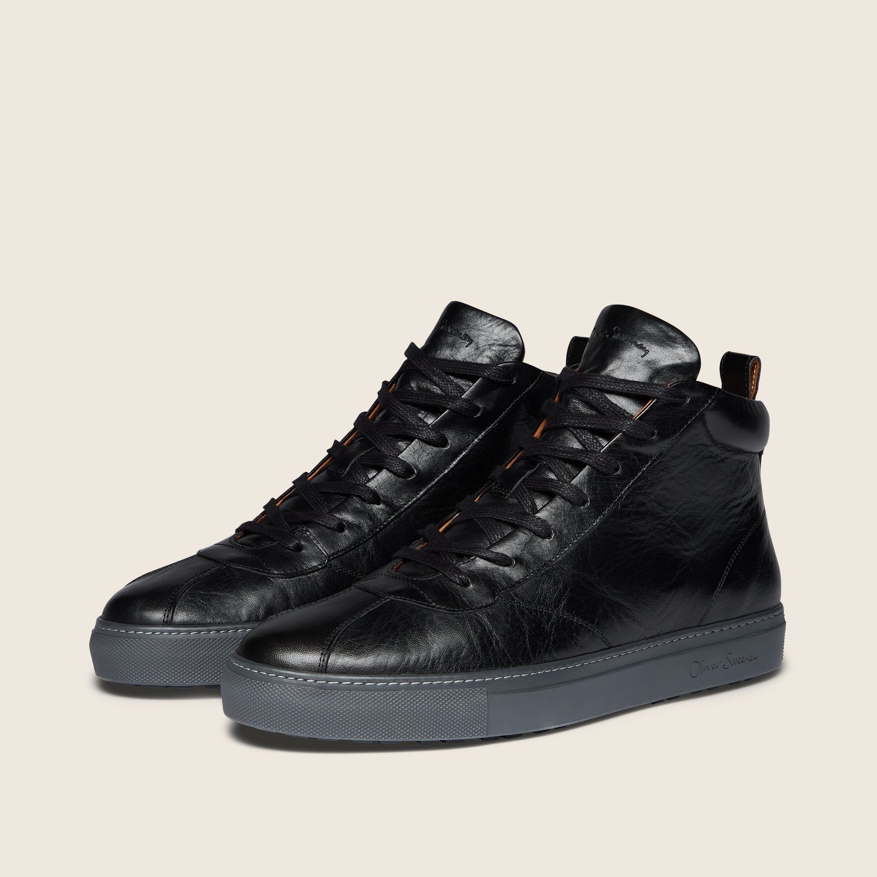 Defeza Black | Men's Trainers | Oliver Sweeney