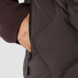 Closeup of Double zip
