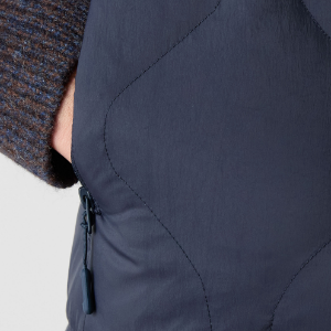Closeup of Double zip