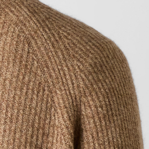 Closeup of Raglan sleeve