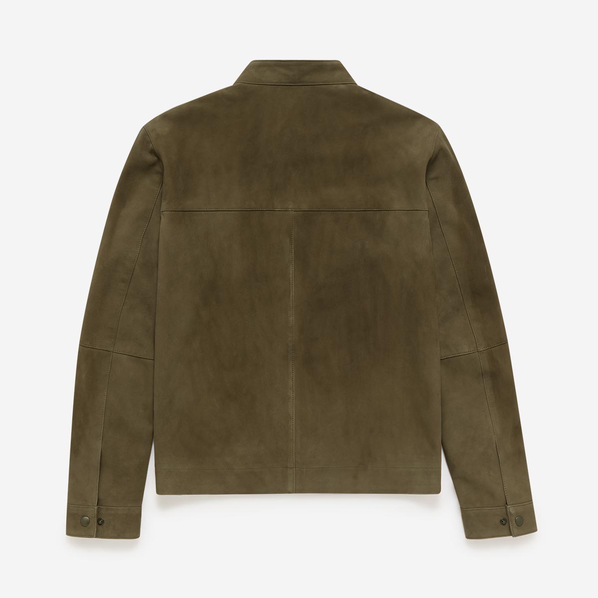 Dimson Olive Suede Jacket | Men's Coats & Jackets | Oliver Sweeney