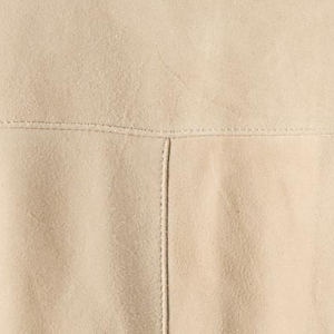 Closeup of Kid suede