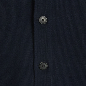 Closeup of Contrast ribbed placket