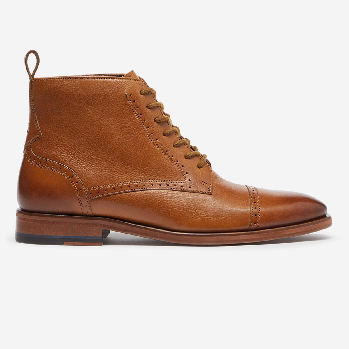 Dunfield Tan Brogue Boots | Men's Boots | Oliver Sweeney