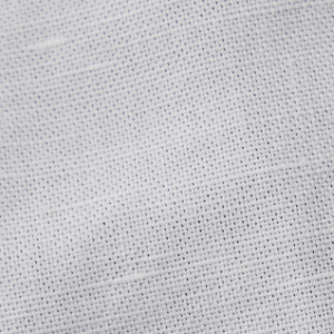 Closeup of 55% cotton/ 45% linen