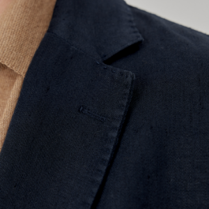 Closeup of Notch lapel